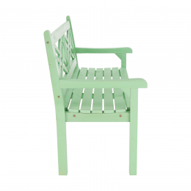 Fából készült kerti pad, neo mint, 124 cm, FABLA