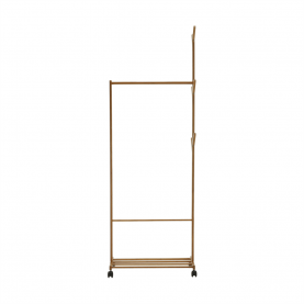 Kerekes akasztó, bambus, 60 cm széles, VIKIR TYP 1