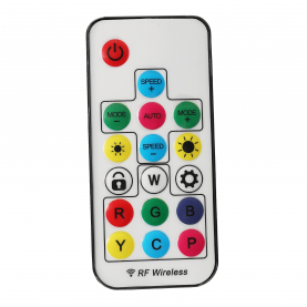 Gamer asztal/számítógépasztal, RGB LED világítással, fekete/piros, MACKENZIE 140cm