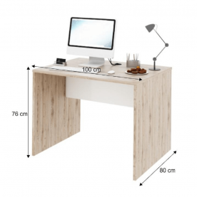 PC asztal san remo/fehér, RIOMA TIP 12