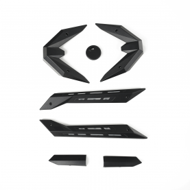 PC asztal/gamer asztal, fekete, JADIS