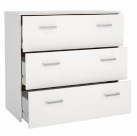 Komód, fehér, GARBO 3