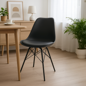 Szék, fekete, TAMORA