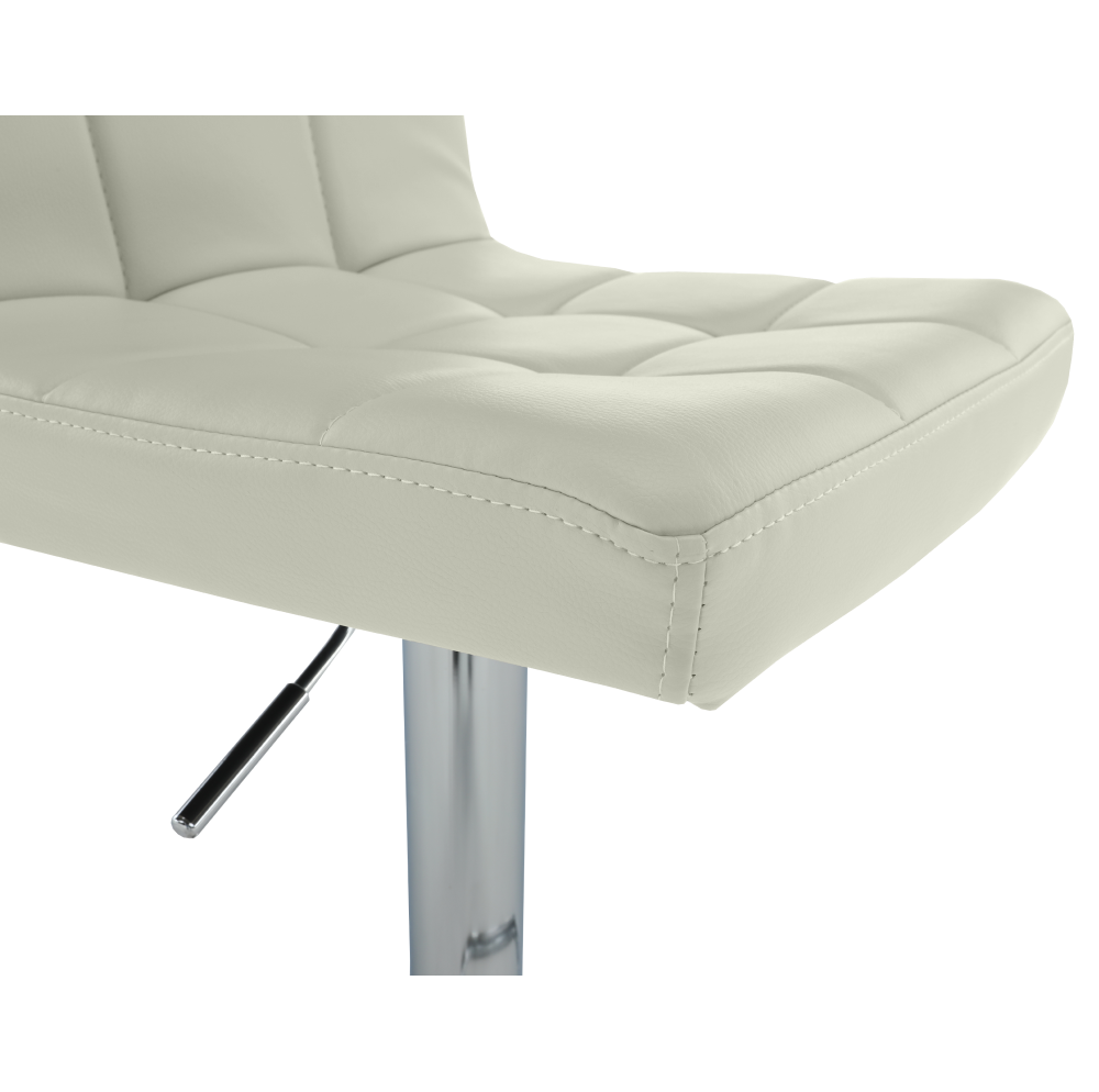 Bárszék, bézs műbőr/króm, KANDY NEW Bárszék, bézs műbőr/króm, KANDY NEW