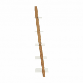 Polc, fehér/bambusz, GAPA TYP 3