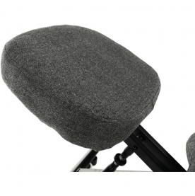 Ergonómikus térdeplőülés, szürkésbarna Taupe/fekete, KILIAN