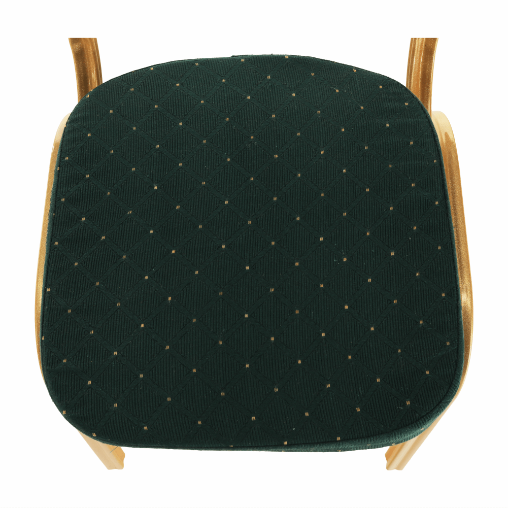 Rákásolható szék,  zöld/zöld festés, ZINA 3 NEW
