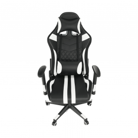 Irodai/gamer szék RGB háttérvilágítással, fekete/fehér/színes minta, ZOPA