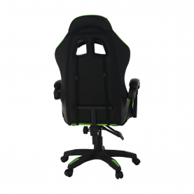 Irodai/gamer szék, zöld/fekete, JAMAR