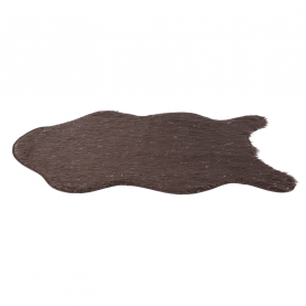 Műszőrme, szürke-barna-taupe/ezüst, 60x90, FOX TYP 4