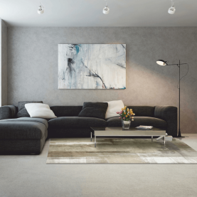 Szőnyeg, barna/szürke, 160x230, ESMARINA TYP 1