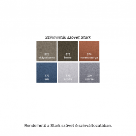 Ülőgarnitúra, sötétszürke, szövet Stark, balos, MAVIS