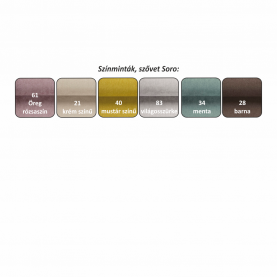 Kanapé, szürke, jobb, PORTOS U