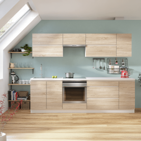 Alsószekrény polccal, fehér, LINE Alsószekrény polccal, fehér, LINE