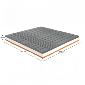 Felfekvés elleni matrac, 160x200, BE KELLEN