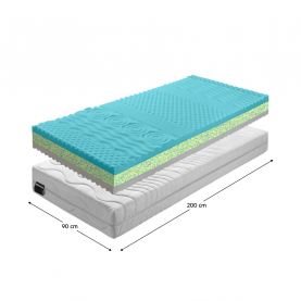 Matrac, habszivacs, 90x200, BE KATARÍNA 10 NEW Matrac, habszivacs, 90x200, BE KATARÍNA 10 NEW