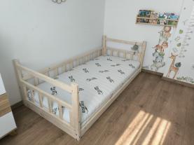 Leesésgátlós gyerekágy Házikó ággyá bővíthető