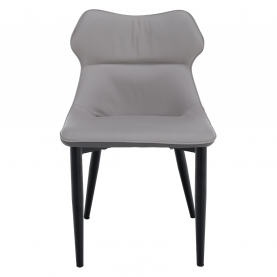 Étkezőszék, világosszürke/sötétszürke/fekete, TABITA