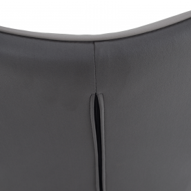 Étkezőszék, világosszürke/sötétszürke/fekete, TABITA