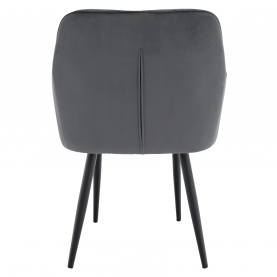 Design fotel, szürke Velvet szövet, VERIO Design fotel, szürke Velvet szövet, VERIO