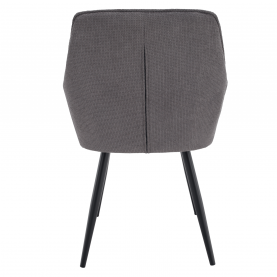 Design fotel, szürke/fekete, MARKEN Design fotel, szürke/fekete, MARKEN