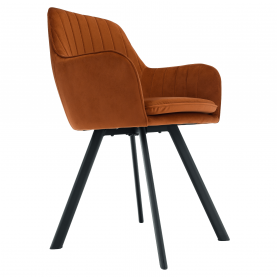 Design fotel, terrakotta Velvet szövet, AURIL Design fotel, terrakotta Velvet szövet, AURIL