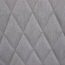 Design fotel, világosszürke/fekete, OSKOR