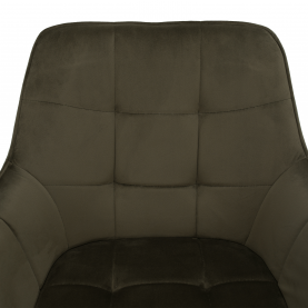 Design fotel, zöld Velvet/fekete, PETIN Design fotel, zöld Velvet/fekete, PETIN