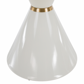 Dohányzóasztalok, 2 db-os szett, fehér márvány/fehér/arany, acél, MABUZ Dohányzóasztalok, 2 db-os szett, fehér márvány/fehér/arany, acél, MABUZ