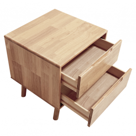 Éjjeliszekrény, masszív fa, természetes, BRUNI Éjjeliszekrény, masszív fa, természetes, BRUNI