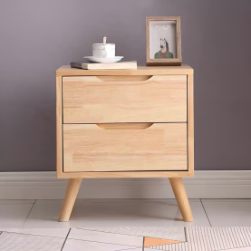 Éjjeliszekrény, masszív fa, természetes, BRUNI Éjjeliszekrény, masszív fa, természetes, BRUNI