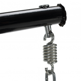 Függő dupla fotel, fekete/szürke/sötétszürke, DAKAN NEW Függő dupla fotel, fekete/szürke/sötétszürke, DAKAN NEW