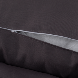 Függő dupla fotel, fekete/szürke/sötétszürke, DAKAN NEW Függő dupla fotel, fekete/szürke/sötétszürke, DAKAN NEW