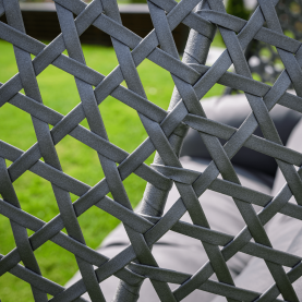 Függő dupla fotel, fekete/szürke/sötétszürke, DAKAN NEW Függő dupla fotel, fekete/szürke/sötétszürke, DAKAN NEW