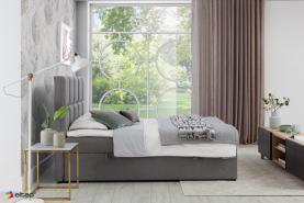 GLOSSY boxspring franciaágy