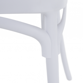 Rakásolható szék, fehér, SAVITO Rakásolható szék, fehér, SAVITO
