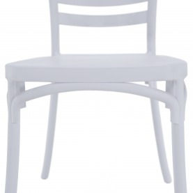 Rakásolható szék, fehér, SAVITO Rakásolható szék, fehér, SAVITO