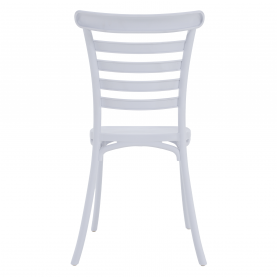 Rakásolható szék, fehér, SAVITO Rakásolható szék, fehér, SAVITO