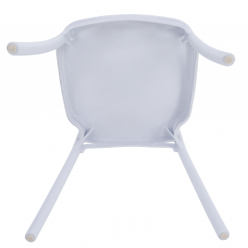 Rakásolható szék, fehér, SAVITO Rakásolható szék, fehér, SAVITO