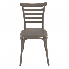 Rakásolható szék, szürke, SAVITO Rakásolható szék, szürke, SAVITO