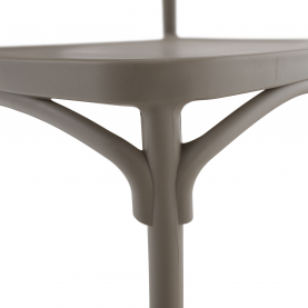 Rakásolható szék, szürke, SAVITO Rakásolható szék, szürke, SAVITO