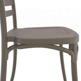 Rakásolható szék, szürke, SAVITO Rakásolható szék, szürke, SAVITO