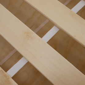 Montessori ágy, 90x200, természetes, tömör, BIANKA Montessori ágy, 90x200, természetes, tömör, BIANKA