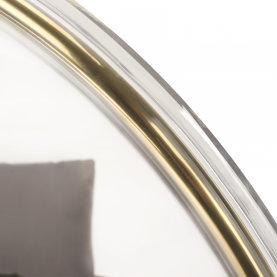 Függő fotel, átlátszó/arany/szürke, BUBBLE NEW TYP 1 Függő fotel, átlátszó/arany/szürke, BUBBLE NEW TYP 1