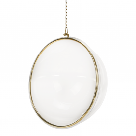 Függő fotel, átlátszó/arany/szürke, BUBBLE NEW TYP 1 Függő fotel, átlátszó/arany/szürke, BUBBLE NEW TYP 1