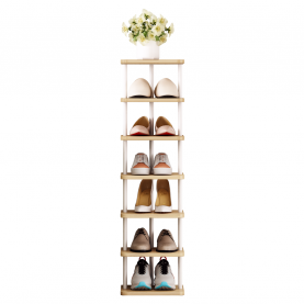 Többcélú polc, fehér/világos tölgy, ETUDA TYP 1