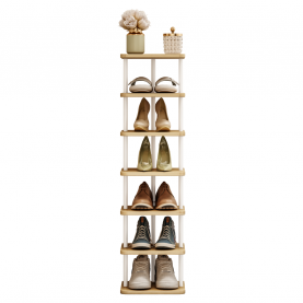 Többcélú polc, fehér/világos tölgy, ETUDA TYP 1