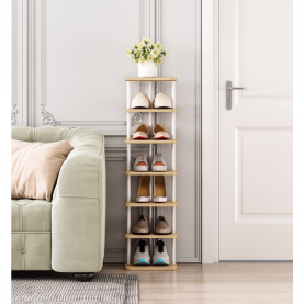 Többcélú polc, fehér/világos tölgy, ETUDA TYP 1