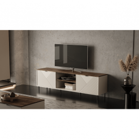 TV asztal. kasmír/castello tolgy. EYCO 2D/180 TV asztal. kasmír/castello tolgy. EYCO 2D/180