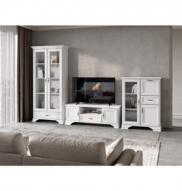 TV-asztal. alpesi fehér. KENTAK RTV2D1S TV-asztal. alpesi fehér. KENTAK RTV2D1S